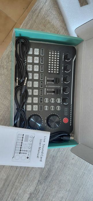 Live Sound card( para streaming e microfones)