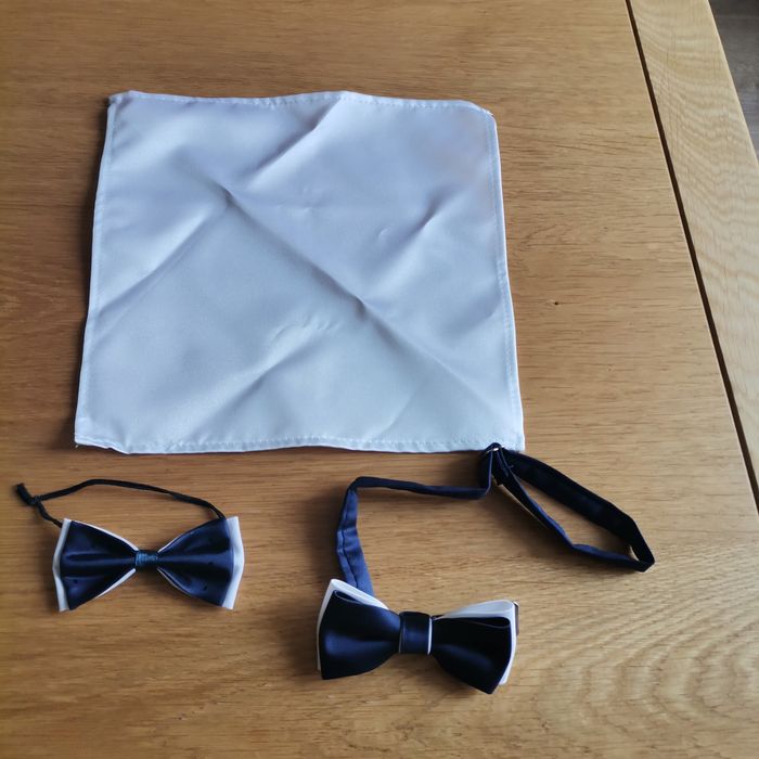 Muszki chłopięce i poszetka