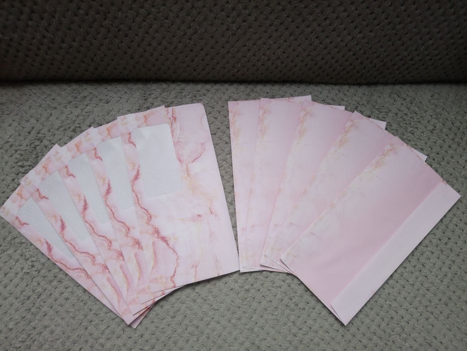 Koperty ozdobne na zaproszenie, prezent