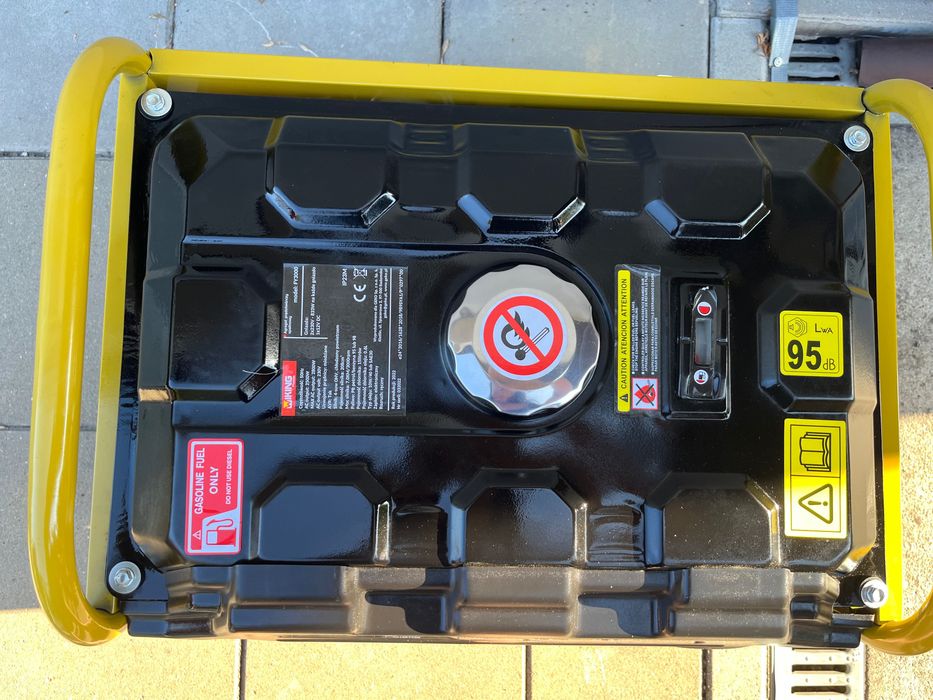 AGREGAT PRĄDOTWÓRCZY 5,25kW generator prądu AVR elektryczny start MIEDŹ