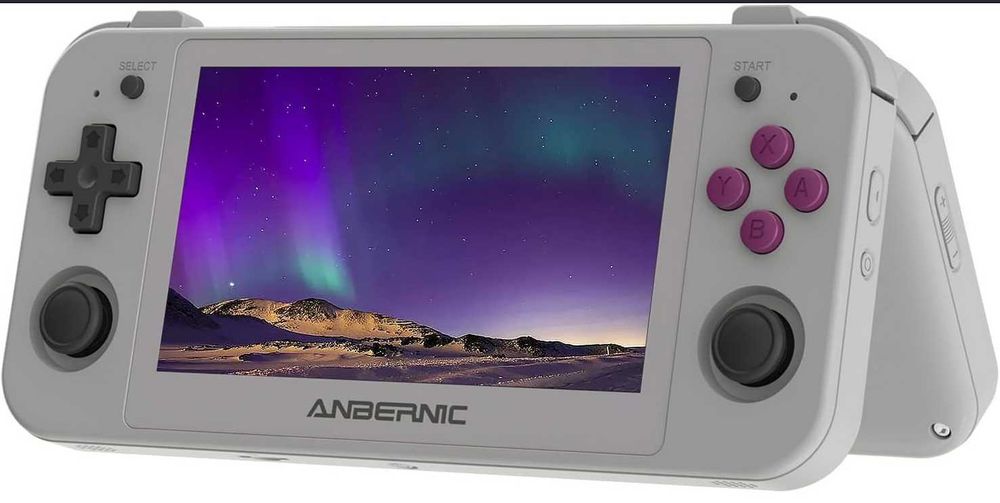 ANBERNIC RG505  Ретро ігрова приставка OLED датчики хола Android