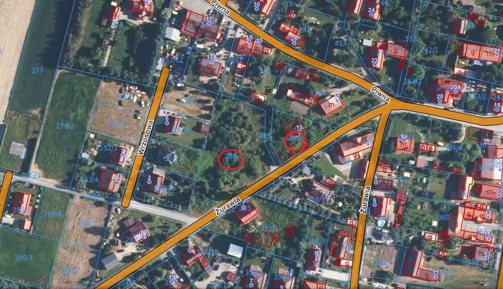 Zachowice dwie działki budowlane 20 km od Wrocławia