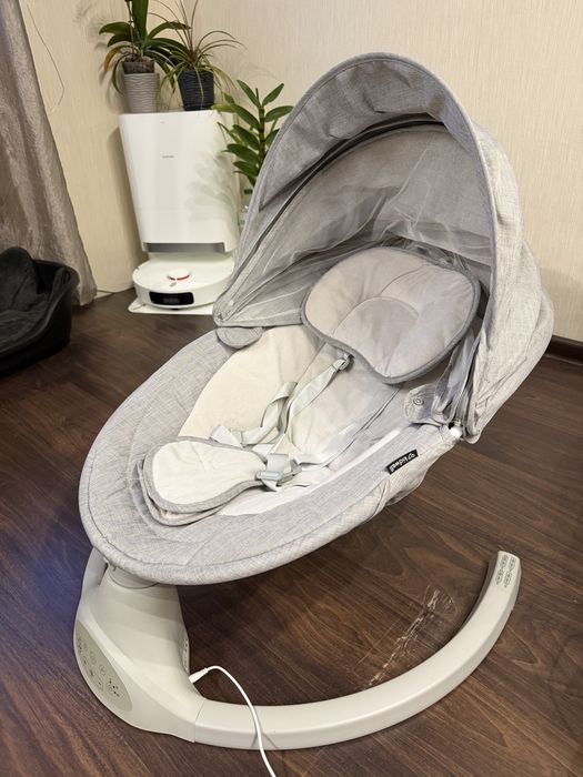 Шезлонг-гойдалка Kidwell Luxi light melang