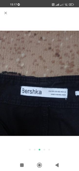 Штани джинси карго Bershka S/M