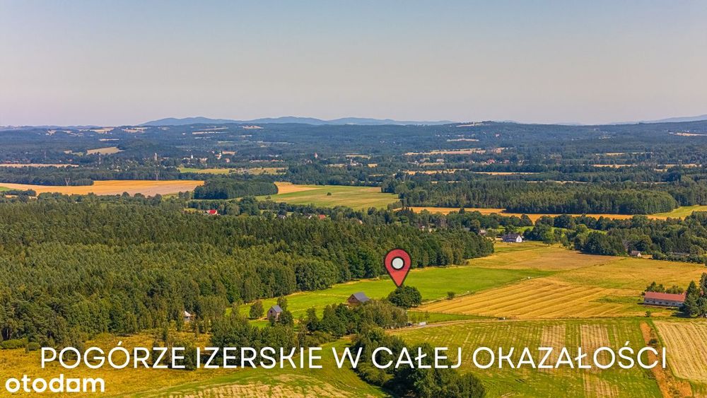 Działka przy lesie z widokiem na Świeradów Zdrój(Mirsk/Leśna/Wolimierz