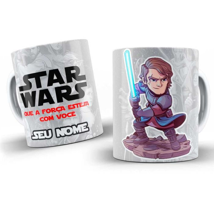 Canecas Temáticas Saga Espacial -  STAR WARS-FRETE GRÁTIS