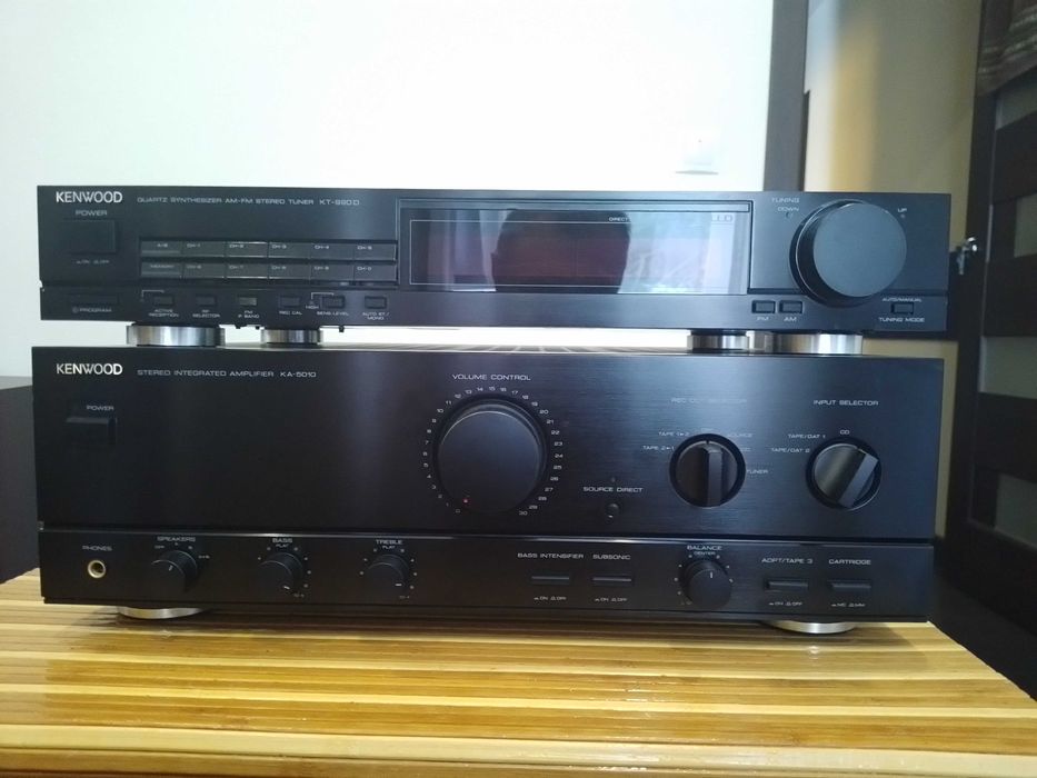 Усилитель Kenwood, модель КА-5010, пр-во Япония 1989-1990гг