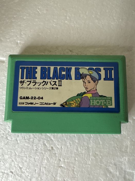 The Black Bass II - gra na Nintendo Famicom / Pegasus / NES