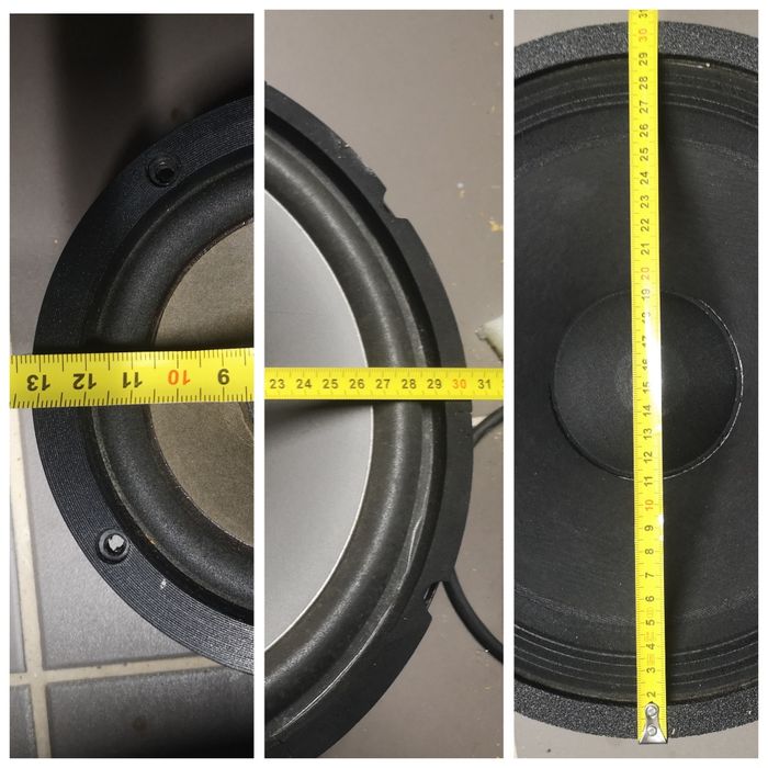 Material de guitarra e baixo, 2 woofer 1 tweeter