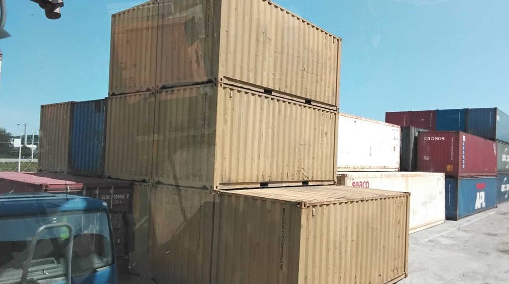 Kontener morski magazynowy budowlany 20 DV używany – TS-CONT