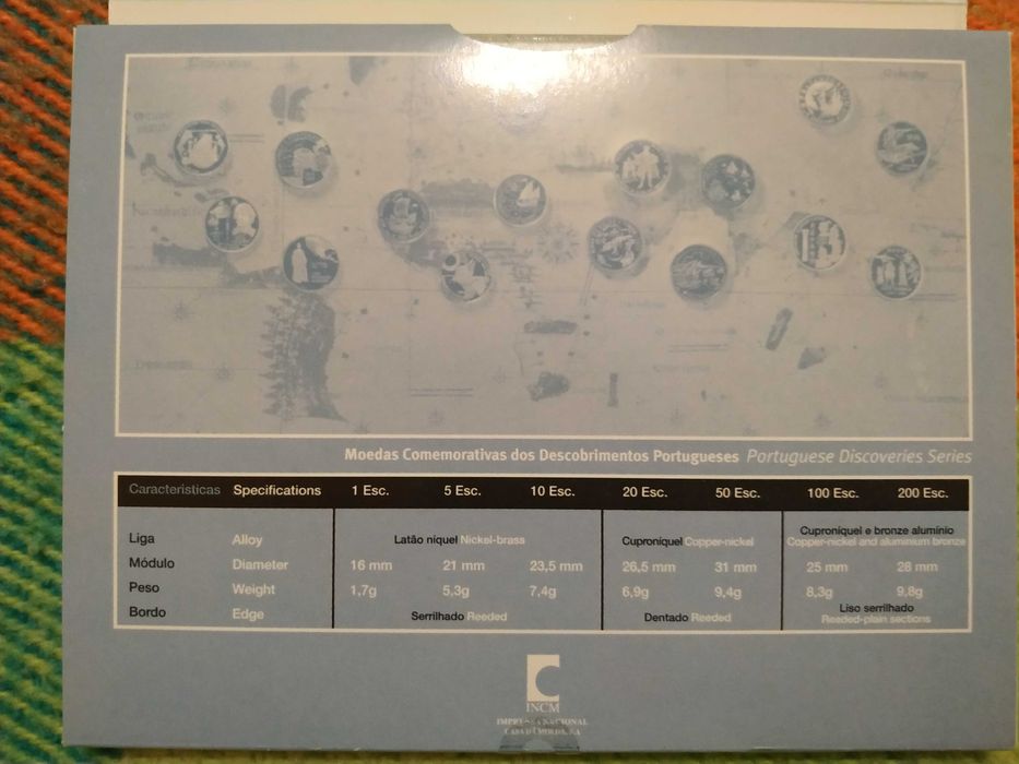 Portugal - série de moedas proof de 2000