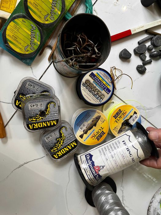 Zestaw akcesoriów wędkarskich