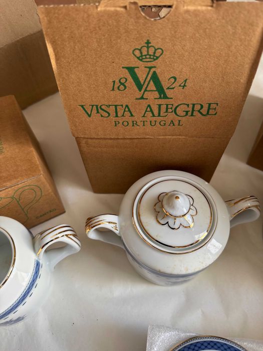 Conjunto de chá e café - Vista Alegre