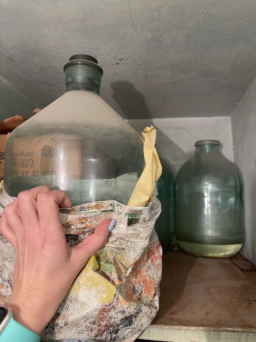 Стекляные советские бутли для самогона