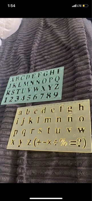 Litery liczby odbijanie do bobas projektów i dla dzieci