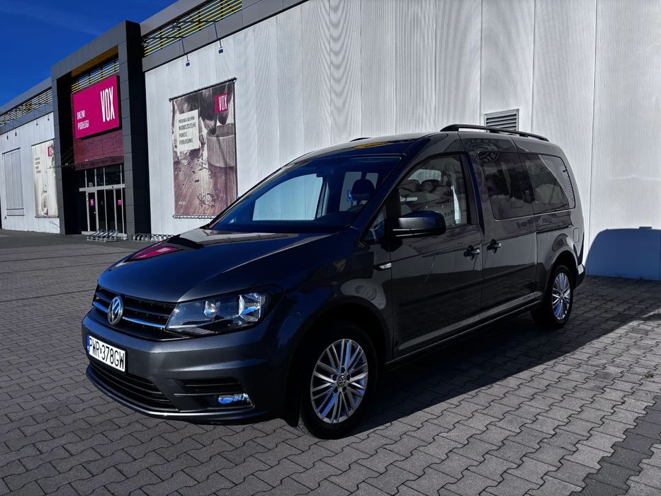 Volkswagen Caddy Do przewozu osób niepełnosprawnych, rampa, wózek, inwalida