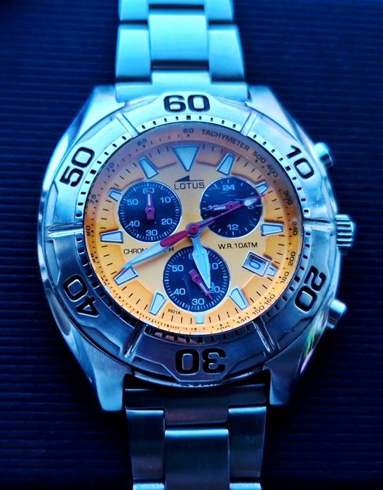 Relógio Lotus Chronograph,entrego em mão Lisboa ou envio á cobrança