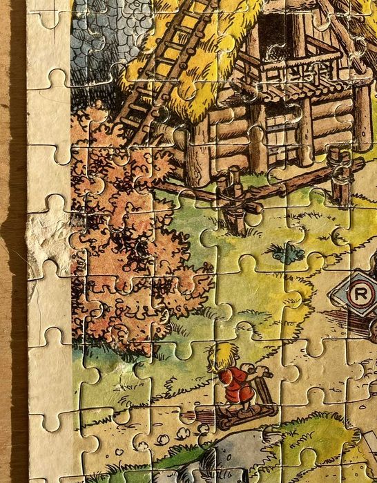 MIRMIŁOWO - PUZZLE - 600 elementów - J.Christa - PRL