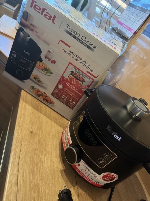 Multicooker TEFAL Turbo Cuisine CY754830 czarny