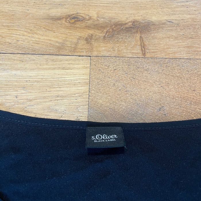 S.oliver Damska Modna Bluzka Czarna Rozm. 40