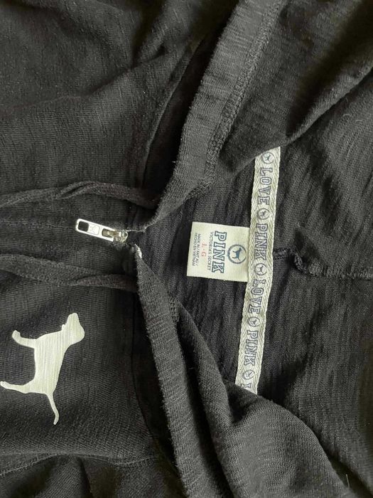 Bluza damska czarna Victoria's Secret PINK rozm. L