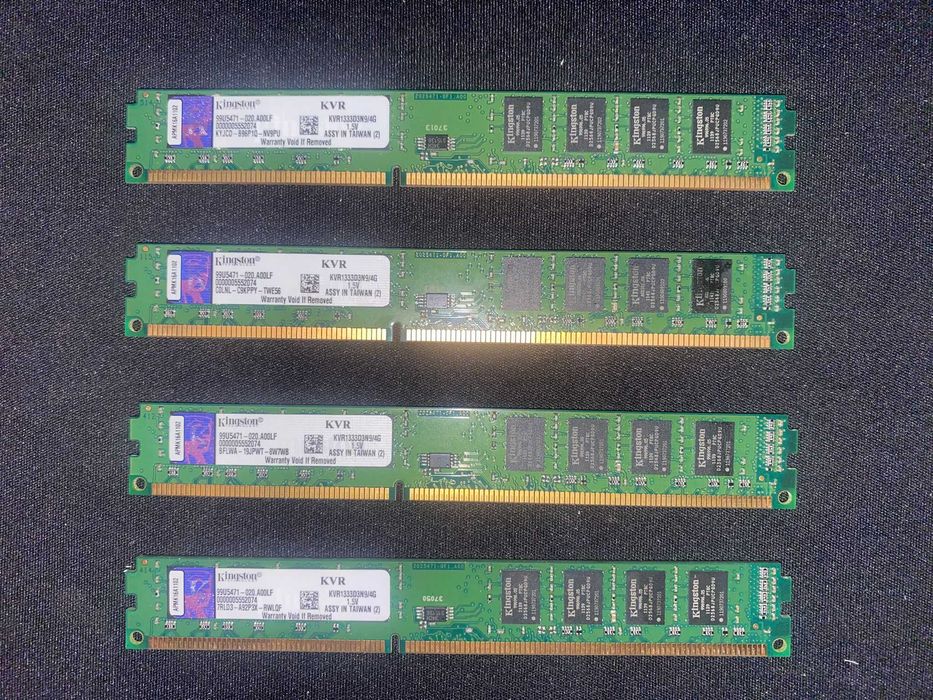 RAM - Kingston KVR 16GB (4x4GB)