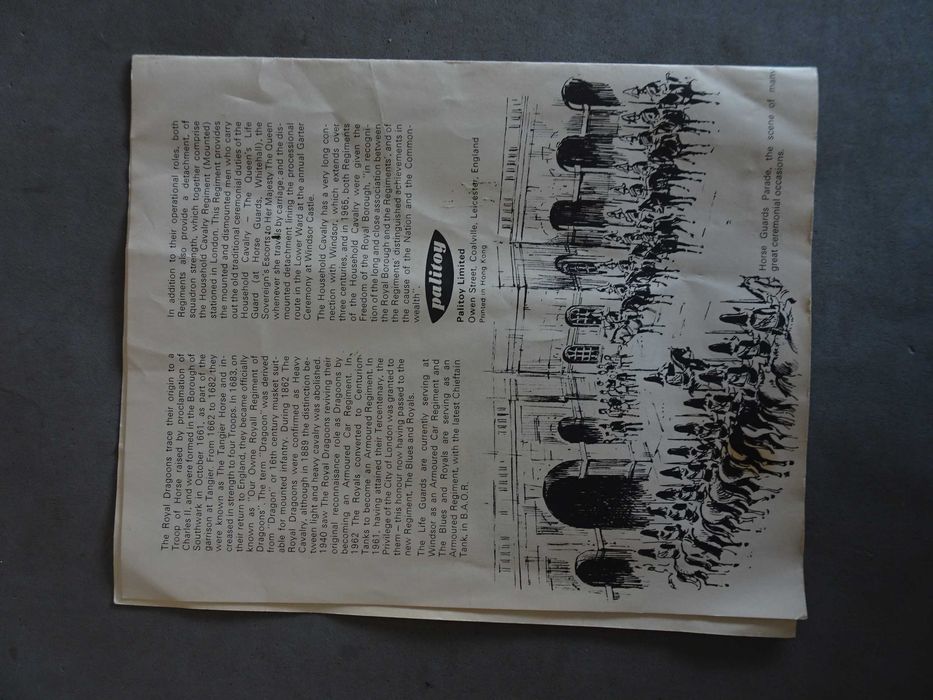 Action Man - Famous British Regiments - The Household Cavalry