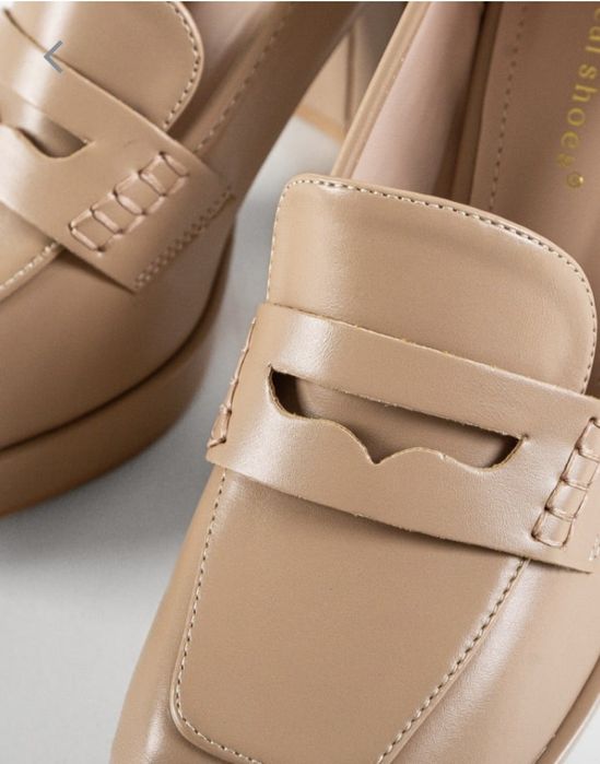 Лофери взуття на каблуку 38р