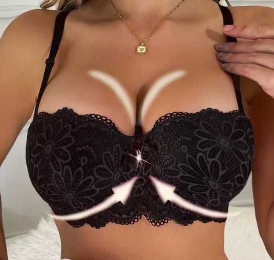 Шикарный кружевной бюстгалтер бандо пушап