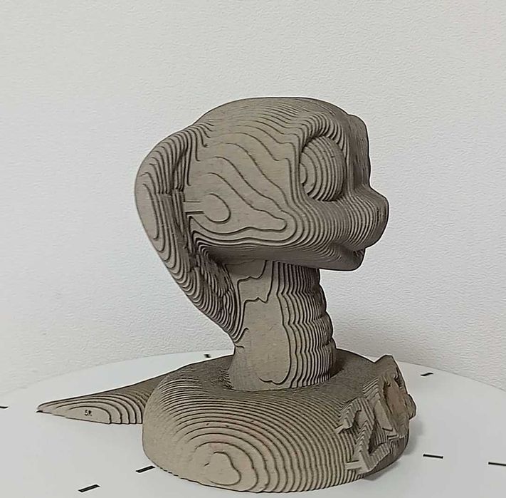 3D-пазл, Змія, символ 2025 року