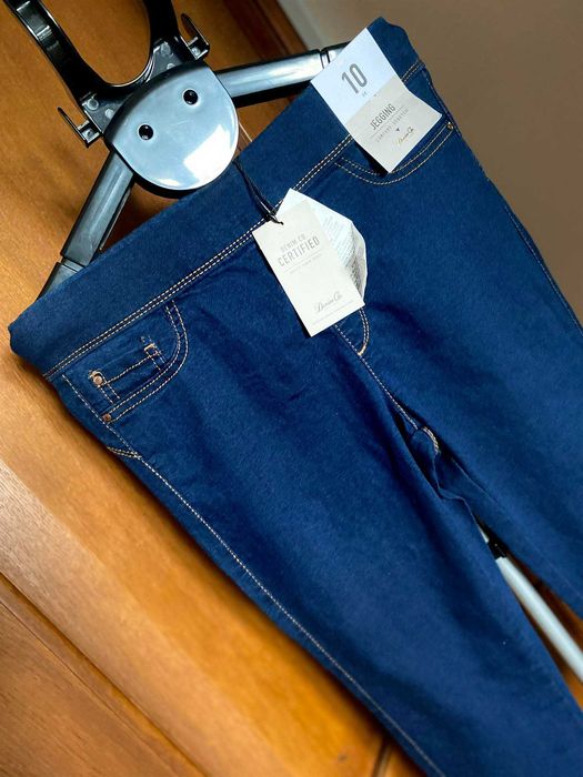 НОВІ джегінси легінси відомої марки DENIM CO, 10р., на 42-46укр.розм.
