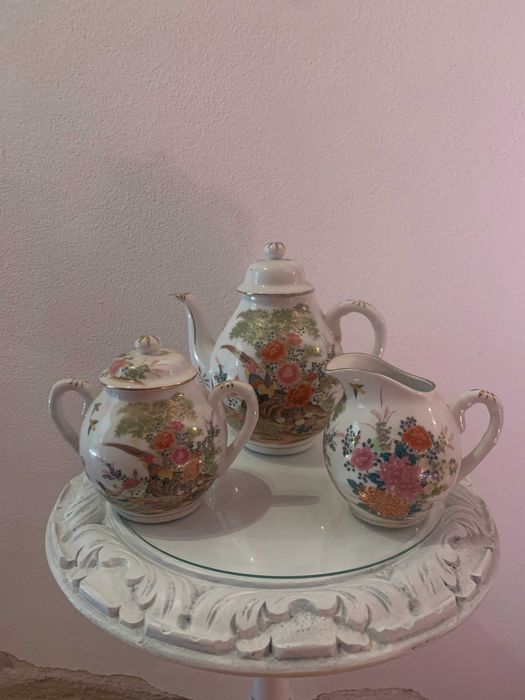 conjunto de café oriental