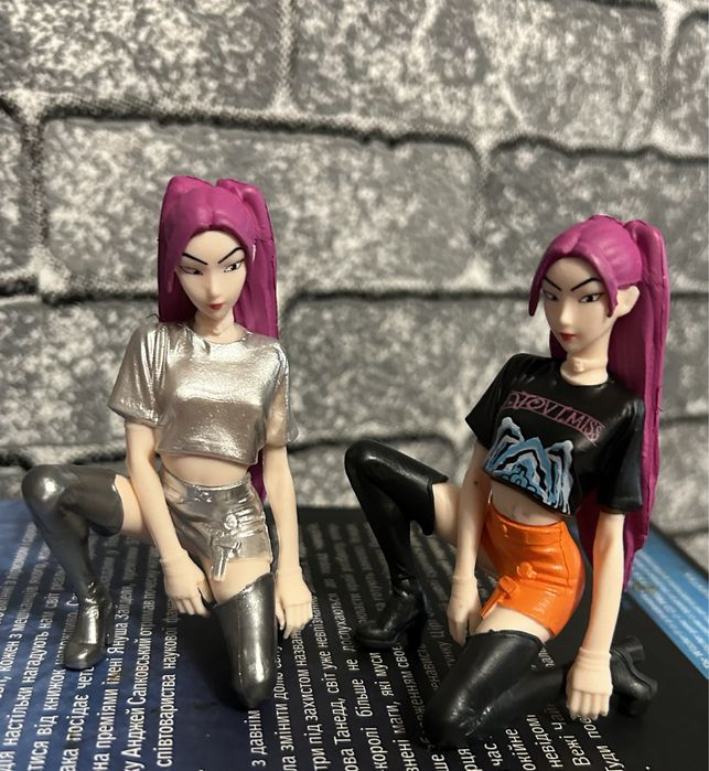 Колекційні фігурки  Kpop demon hunters Зоі, Румі та Міра