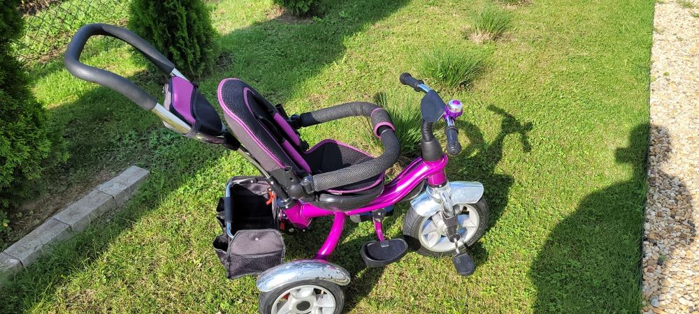 Rowerek fioletowy