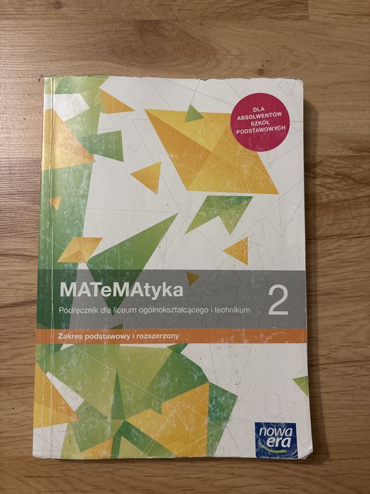 Matematyka do 2 klasy technikum i liceum Jonkowo • OLX.pl