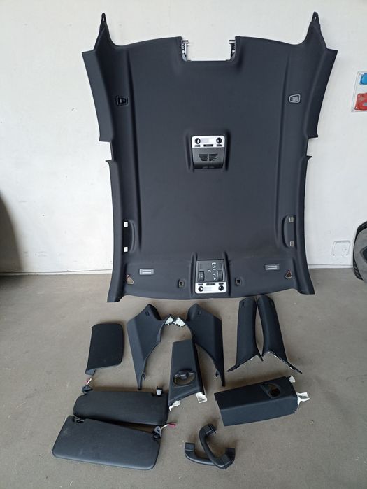 Podsufitka sufit BMW e92 coupe czarna M pakiet kompletna słupki