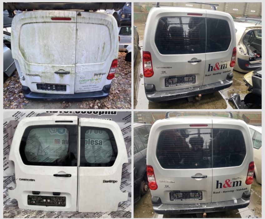 Бампер Пежо Партнер Б9 Peugot Partner B9 2008-2016