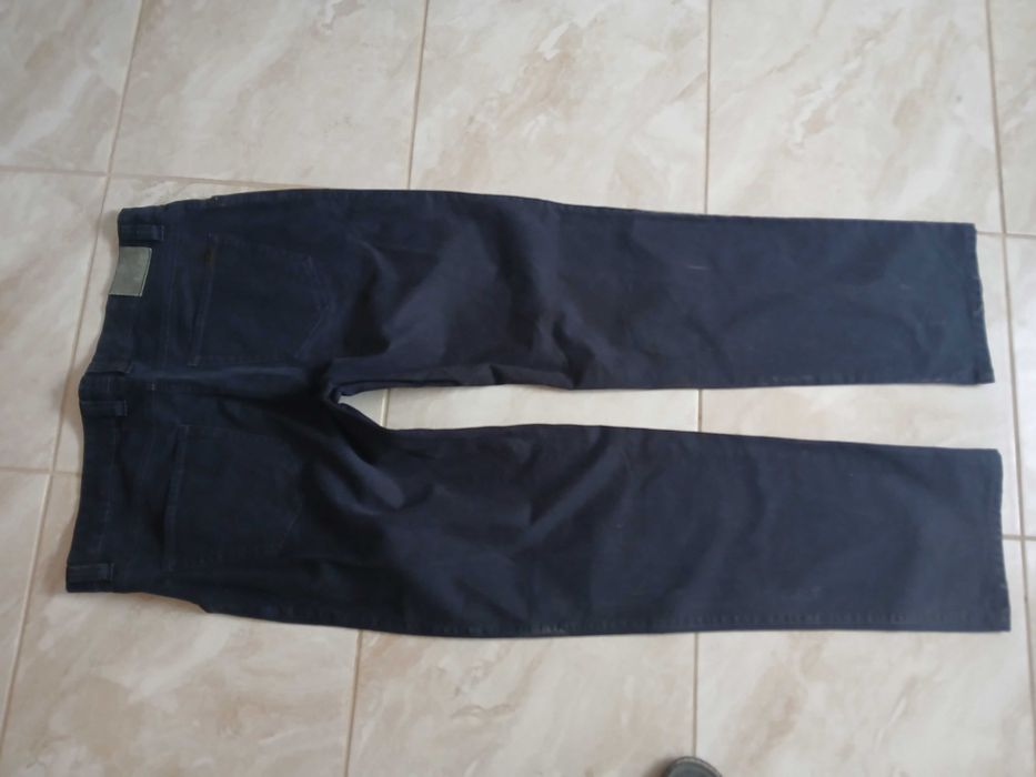 Mac czarne jeans 40/34 pas:2x50-53cm igła