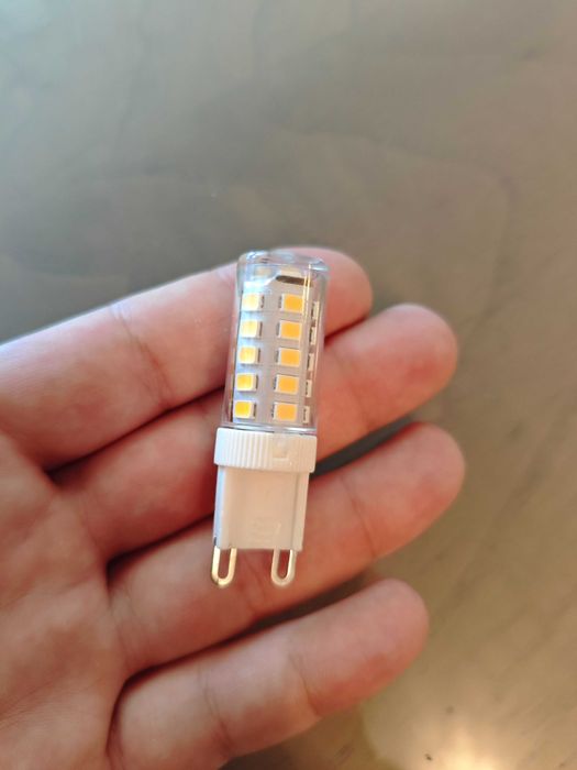 10x Lampada led G9 3W(30W)