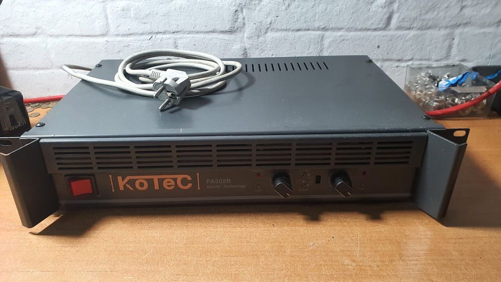 Końcówka mocy Kotec Pa302B 2x150w Rms dobrej jakości Elmuz t.amp ads