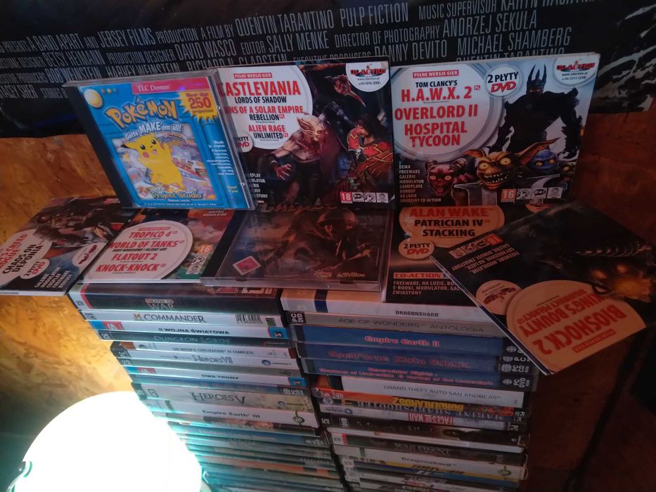 Stare Gry koło 120szt Zadbane