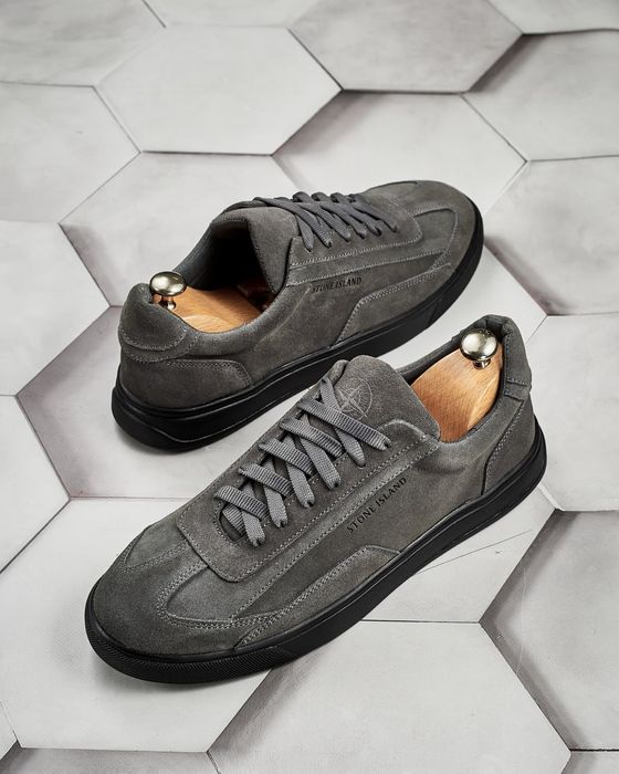 Мужские мокасины кроссовки Stone island