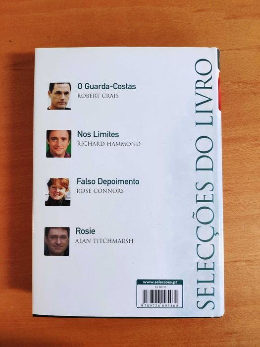 4 livros: O Guarda-Costas; Nos Limites; Falso Depoimento e Rosie