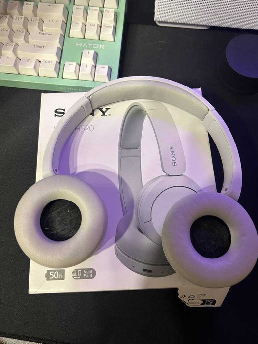 Навушники Sony WH-CH520 білі