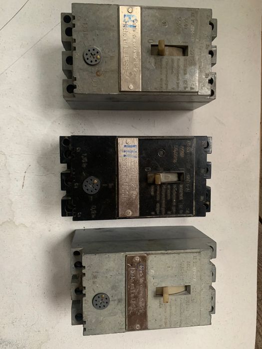 Автоматичні вимикачі СРСР АЕ 3 шт”