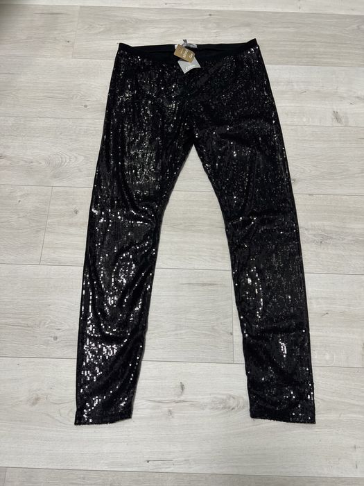 Продам лосины с пайетками Etam новые