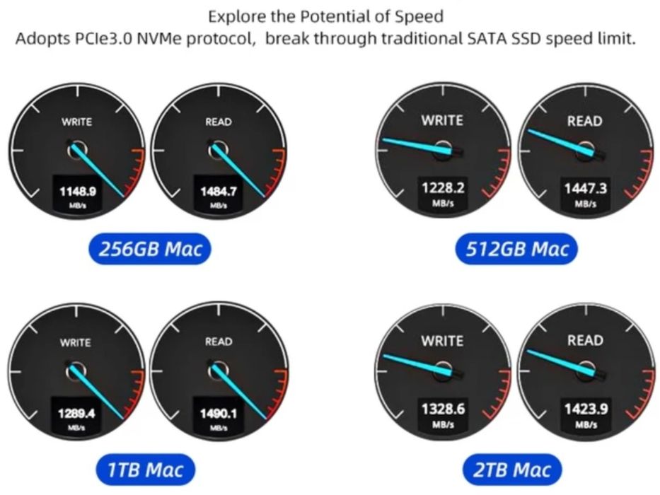Apple SSD 512gb диск MacBook 256 1Tb Air Pro 2012 2013 2014 2015 2017