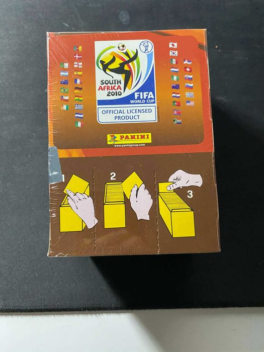 Box 100 saszetek panini World cup 2010