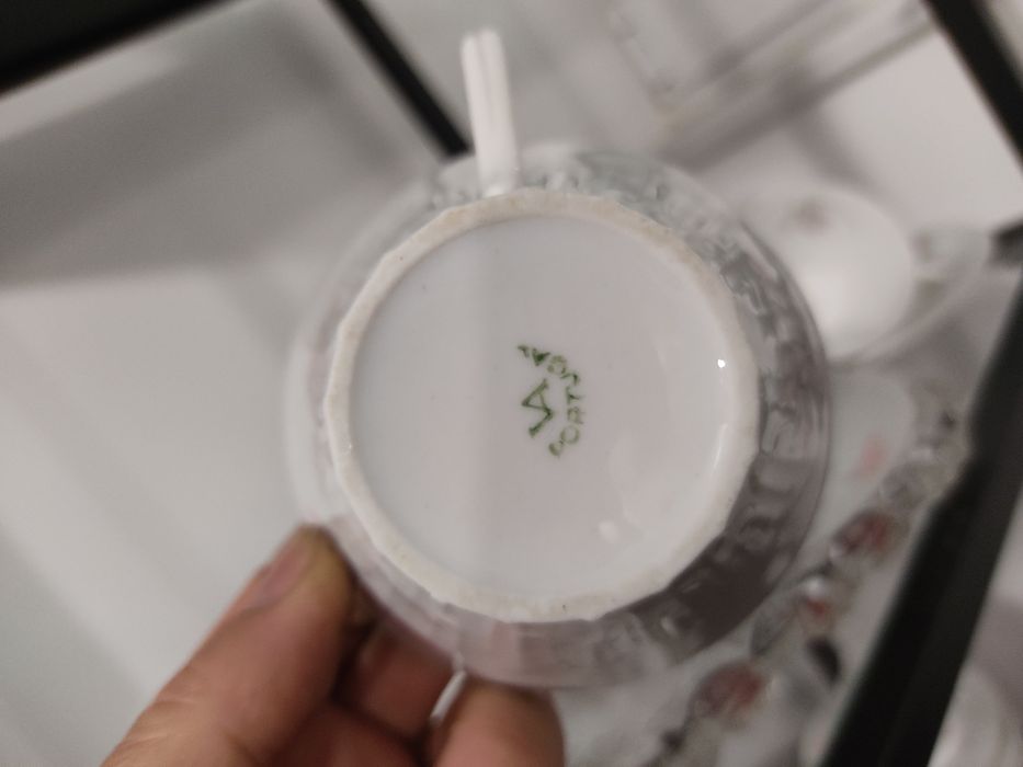 Serviço de chá vista alegre