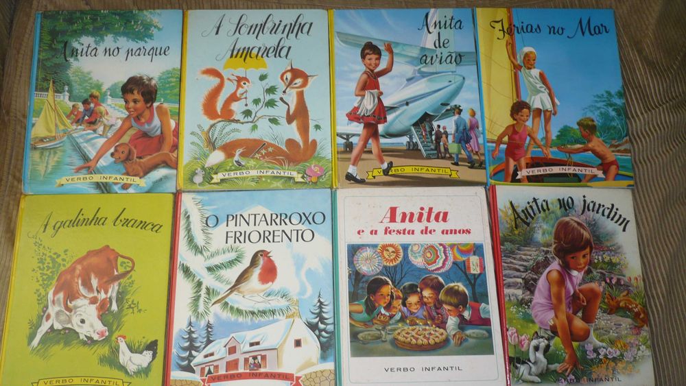 Colecção Livros da Anita - Verbo Infantil - Antigos